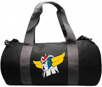 GRENDIZER Sport Bag "Grendizer" Grey/Black