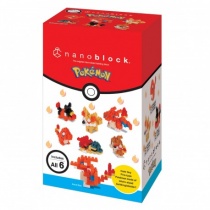 nanoblock PokéMon  Series Gift Box Feuer