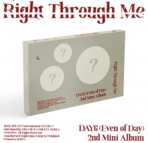 DAY6 (Even of Day) - Mini Album Vol.2 - Right Through Me (KR)